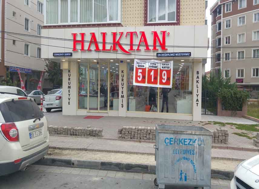 Çerkezköy Şube